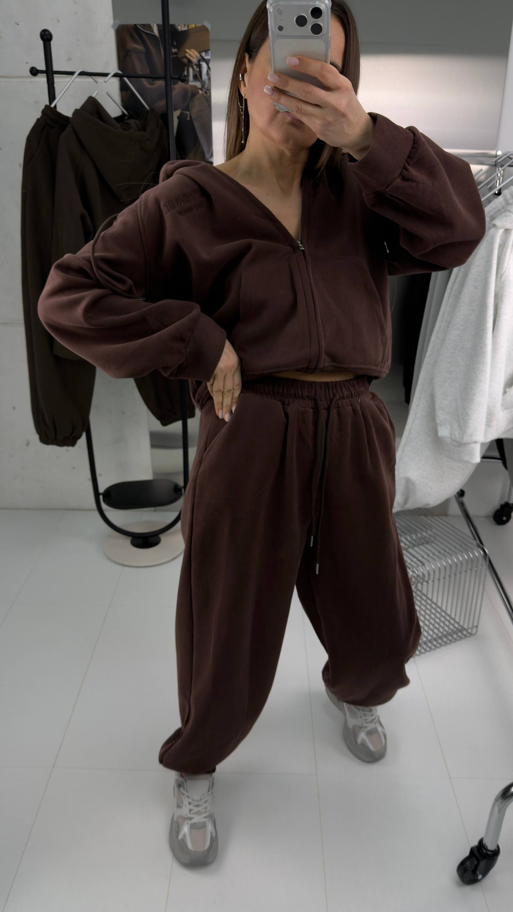 Костюм женский арт. 892 цвет "коричневый"