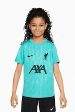 Футболка Nike Liverpool FC 24/25 Pre-Match Junior - голубой