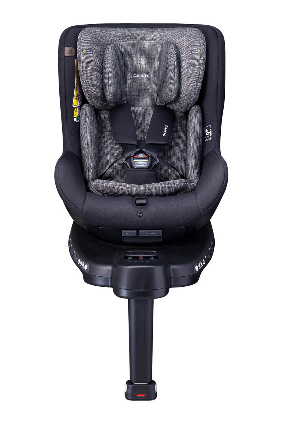Автокресло Daiichi One-FIX 360 i-Size Season2 DA-D5100 Two-tone-black