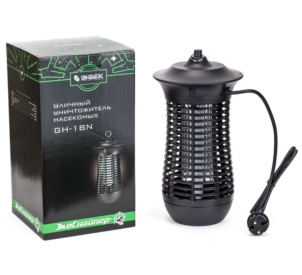 Уличный уничтожитель насекомых ЭкоСнайпер GH-18N