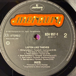 Виниловая пластинка INXS - Listen Like Thieves LP