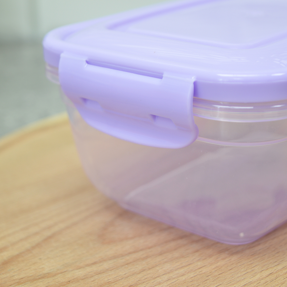 Контейнер для продуктов 0,8л герметичный прямоугольный