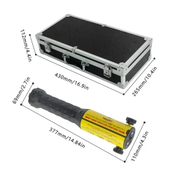 Индукционный нагреватель гаек и болтов, 8 катушек + кейс, 800 C, LED-подсветка
