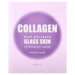 Lapcos, ночная маска для лица с коллагеном и коллагеном, 4 шт. по 35 г (1,23 унции)