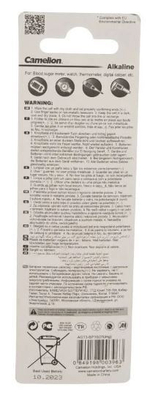 Camelion AG13 уп.100 BL-10_357 SR-44 / 3600