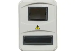 Щит учетно-распределительный KRZMI ЩРН-1/3-10 344*271*113 IP55 пластик 30014