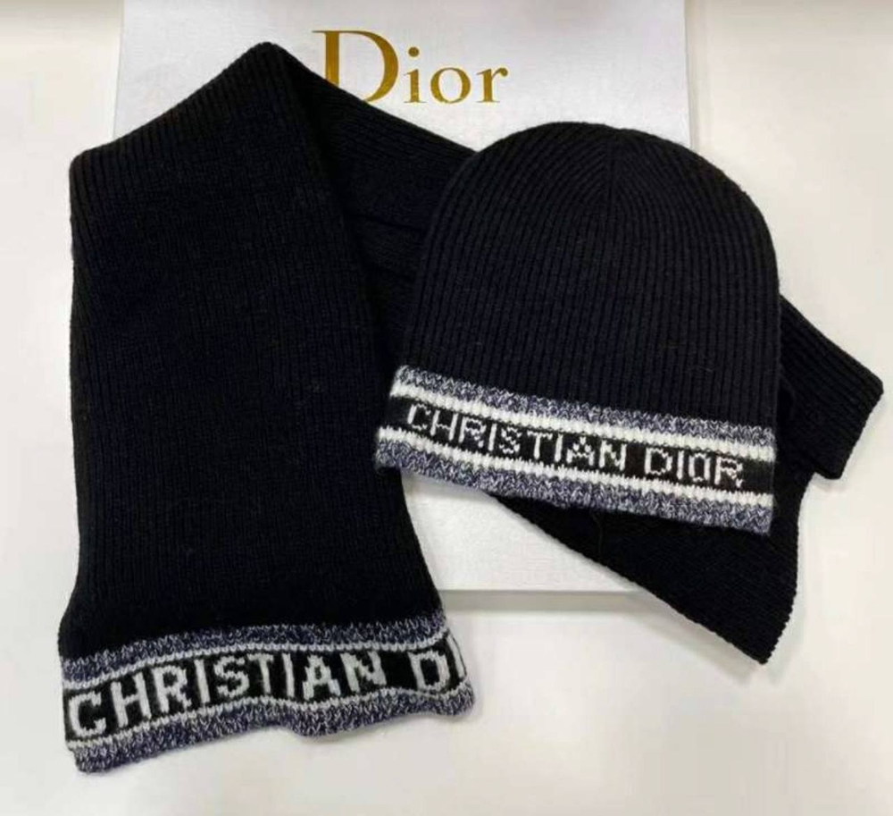 Комплект шапка и шарф Christian Dior, арт. 463851965
