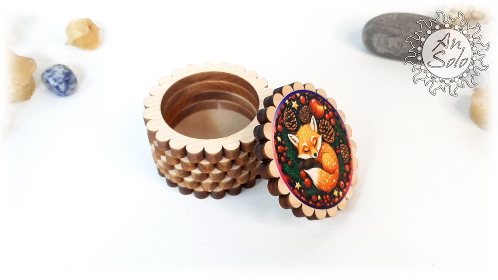 Мини-шкатулка "Сон лисицы"