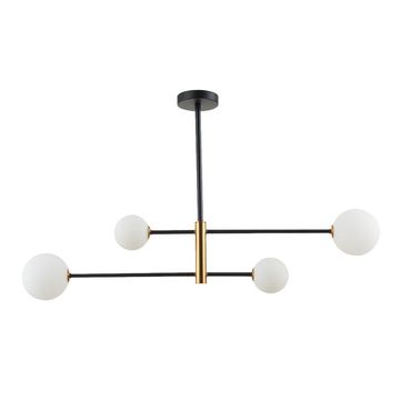 SLE220103-04 Светильник потолочный Черный, Бронза/Белый G9 4*5W ARCOLA