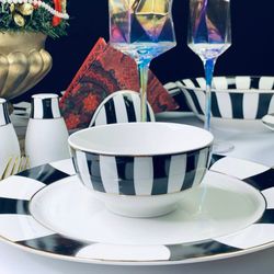 Lenardi 205-360 Набор из 6 салатников 11,5см ЖАКЛИН в под.уп.(х12)Фарфор