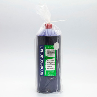 Раствор Азур-Эозин по Романовскому, Профессионал (Диахим-ГемиСтейн-Р), 1л, Абрис (435), фл.