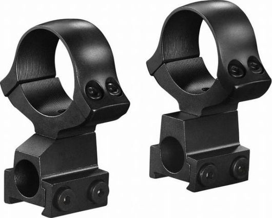 Кольца раздельные KOZAP CZ527 D26мм с окном визира BH14.8 (No.19*) низкие