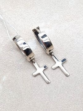 Серьги в форме креста