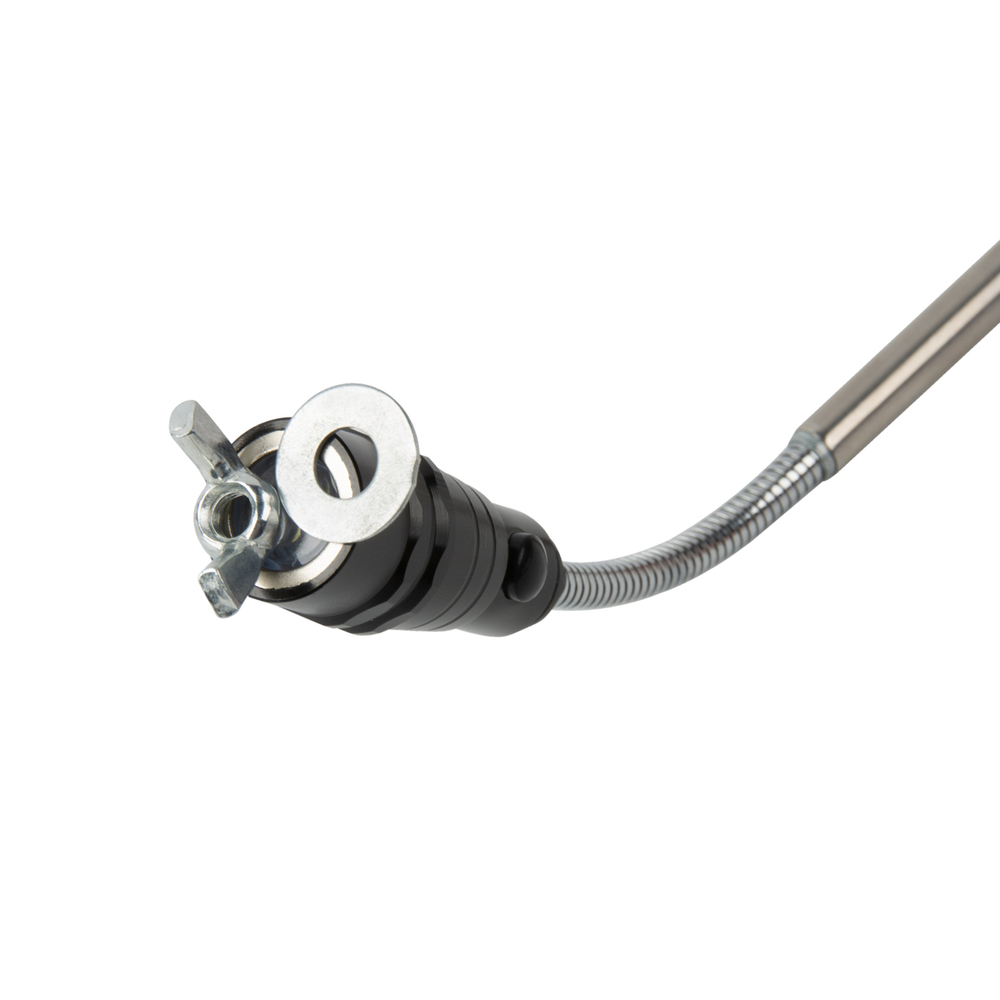 WDK-65453 Фонарик на гибкой рукоятке с зеркалом, 3 светодиода, магнит, длина 170-550 мм