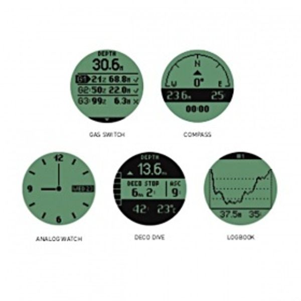 Компьютер для дайвинга MARES MATRIX черный