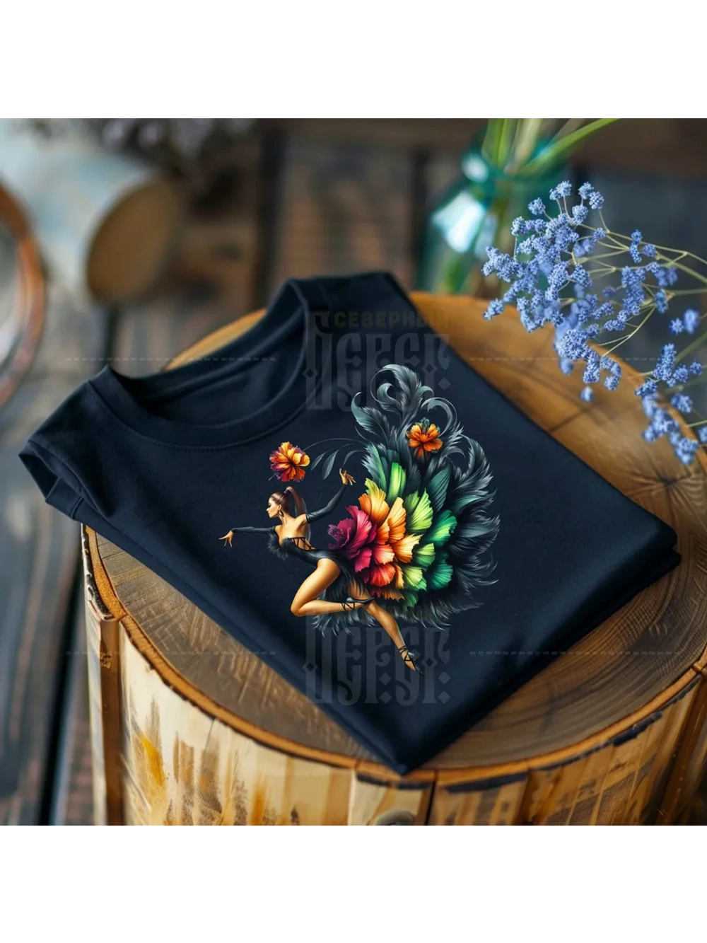 Термонаклейка на одежду, термопринт Танцы