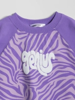 Костюм для девочки спортивный с шортами