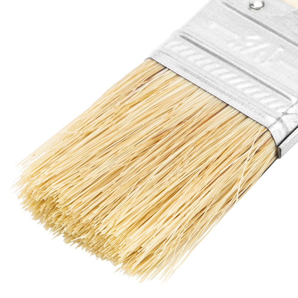 Кисть плоская Slimline 1.5" (38 мм) натуральная щетина, деревянная ручка Sparta 824255