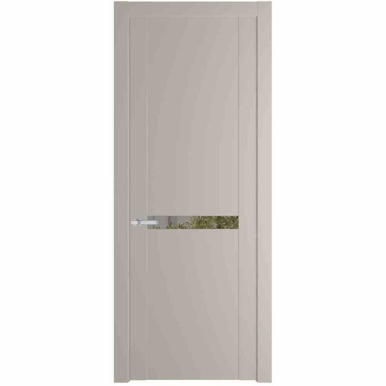 Межкомнатная дверь эмаль Profil Doors 1.4P сэнд стекло зеркало