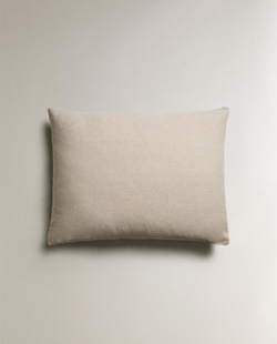 Zara Home наволочка декоративная из льна, светло-бежевый, 70x90 см · 2150/008