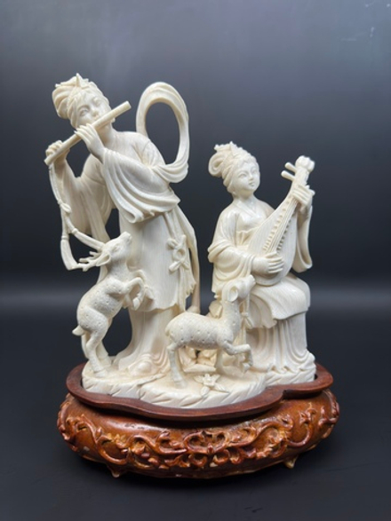 Окимоно — Небесные девы с музыкальными инструментами