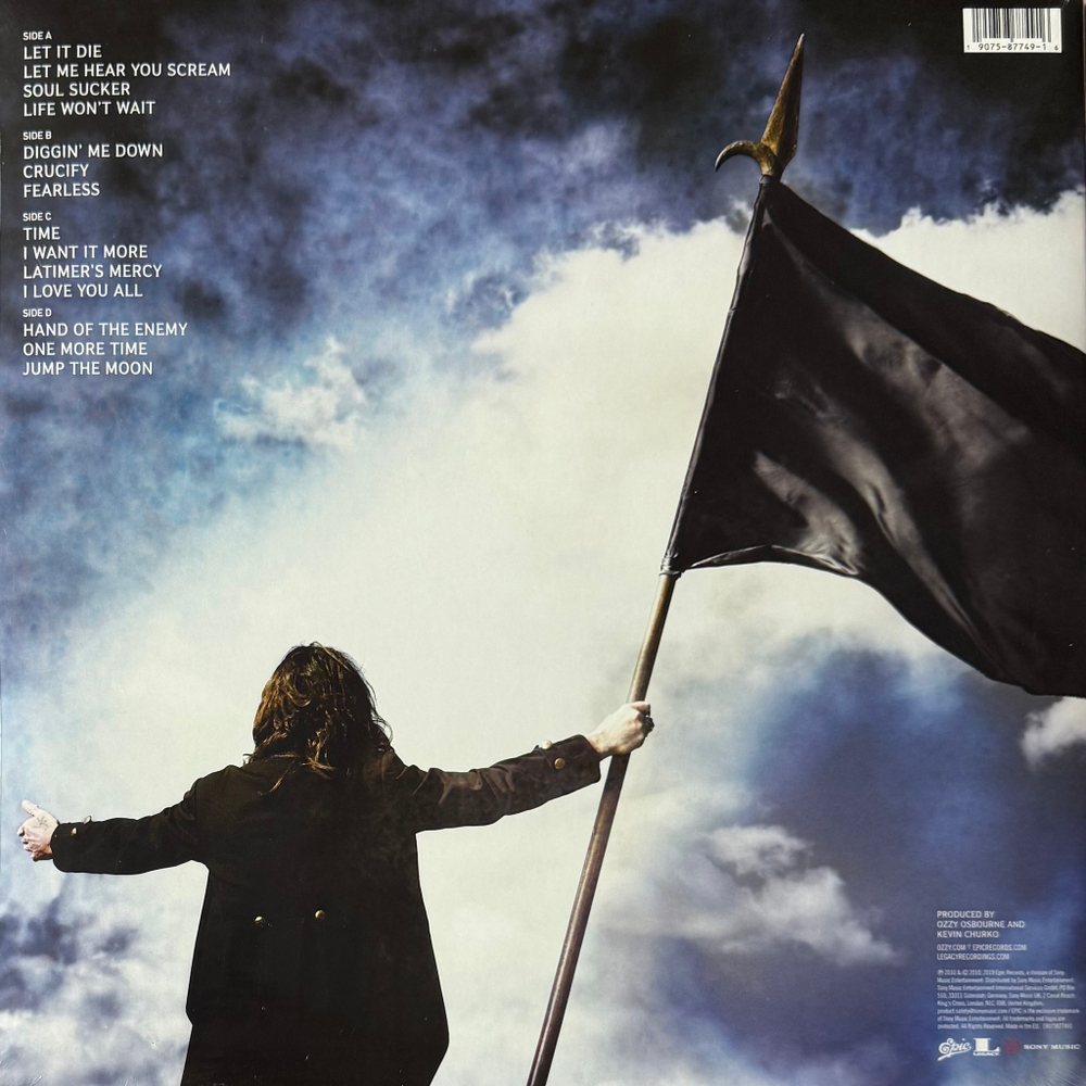 Виниловая пластинка Ozzy Osbourne ‎– Scream 2LP