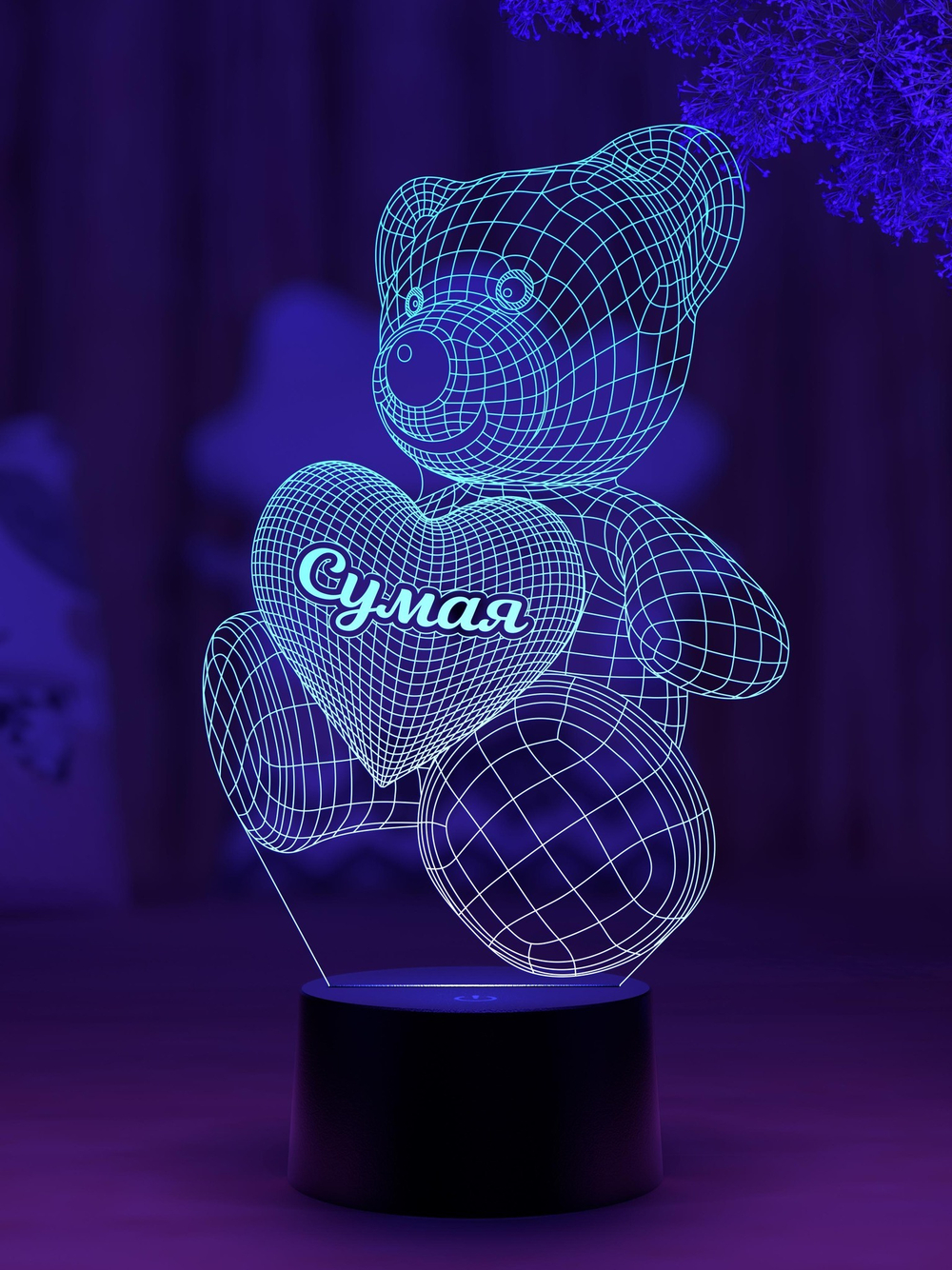 Ночник "Мишка с именем Сумая"
