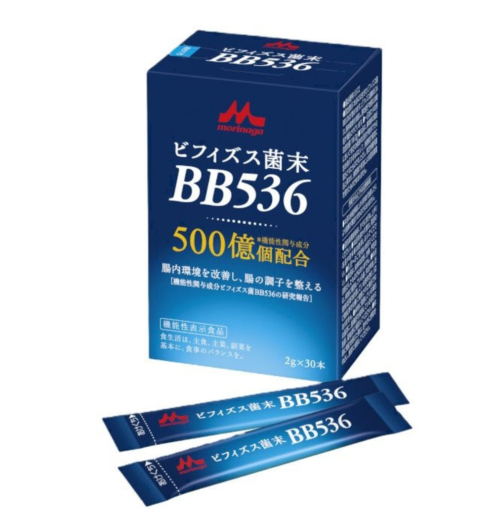 Синбиотик с бифидобактериями для ЖКТ MORINAGA BB536 Bifidus, 30 саше