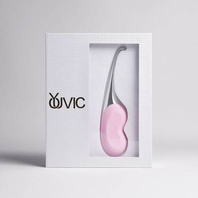 Розовый клиторальный вибростимулятор Youvic