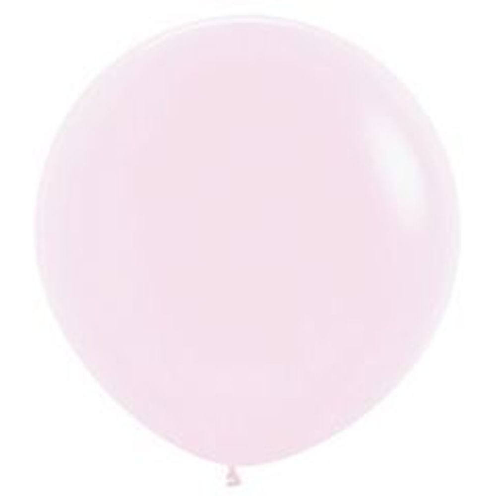 S 24&quot; Макарунс розовый (609) пастель 60 см.