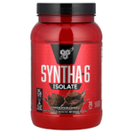 BSN, Syntha-6 Isolate, белково-порошковая смесь для напитков со вкусом шоколадного молочного коктейля, 912 г (2,01 фунта)