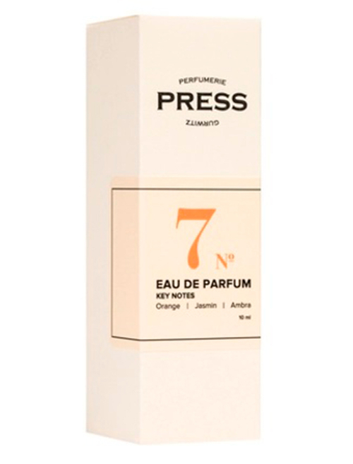 Парфюмированная вода PRESS GURWITZ PERFUMERIE №7
