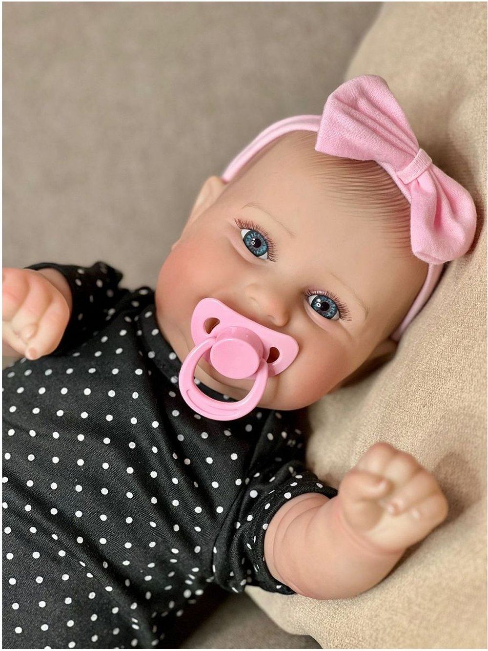 Кукла Реборн мягконабивная 50см в пакете (FA-100B)