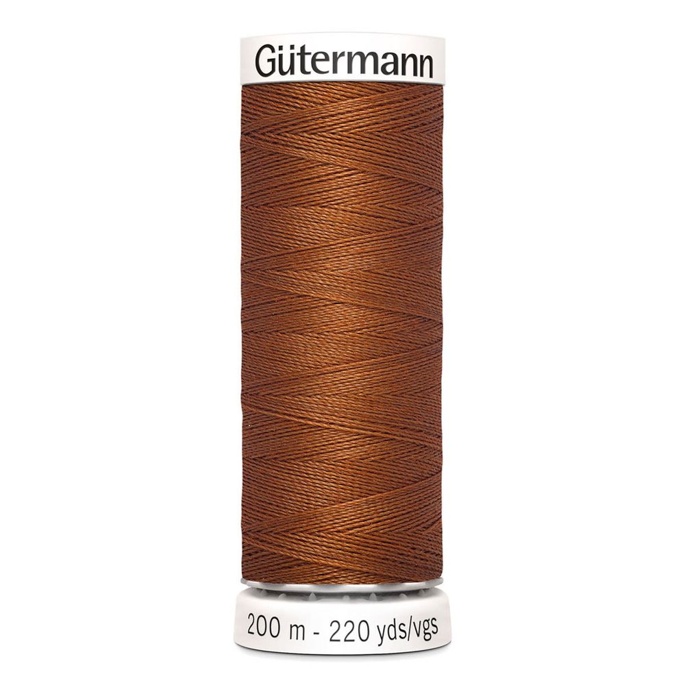 Нитки универсальные Gutermann Sew-all 100 (200 метров), 5 кат. | 649 перламутрово-медный