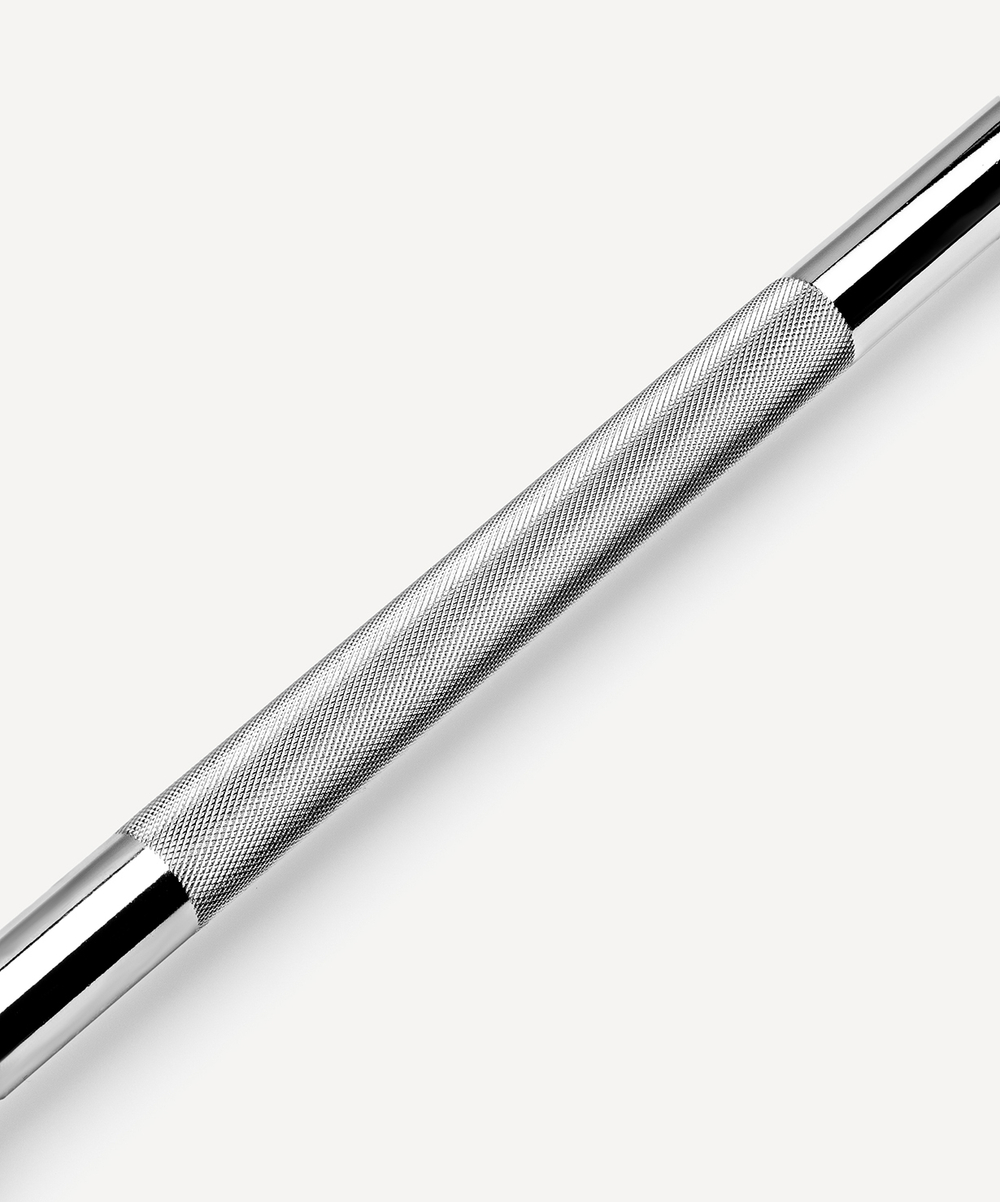 Гриф для штанги STARFIT BB-103 прямой, d=25 мм, металл, с металлическими замками, хром, 120 см