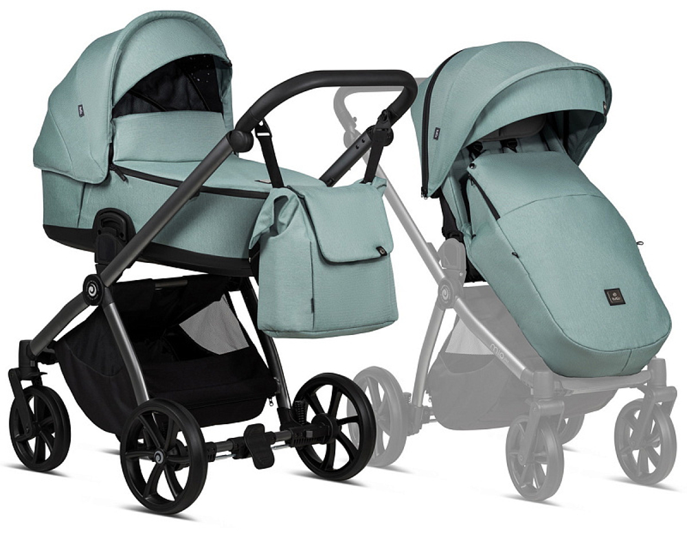 Детская коляска Tutis Mio 3 Plus Essential 2 в 1 1502243 Turquoise