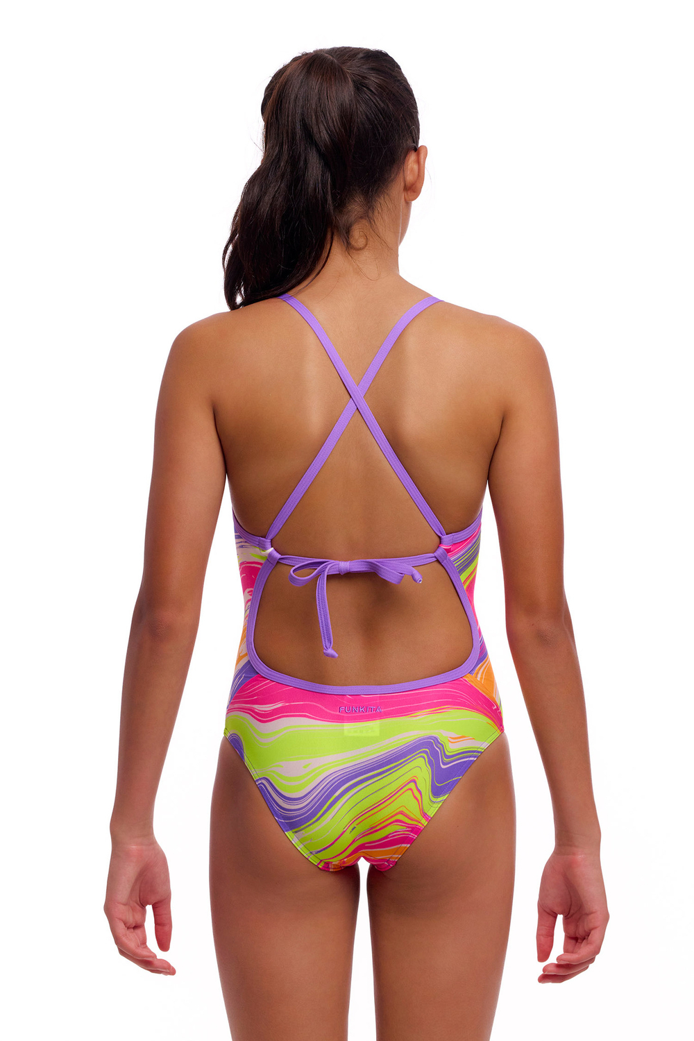 Купальник FUNKITA Girl's Colour Contour (Tie Me Tight)
