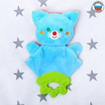 2204415 Прорезыватель с игрушкой «ШуМякиши» Мистер Том / Мистер Тед / Мистер Гуф, с платочком,