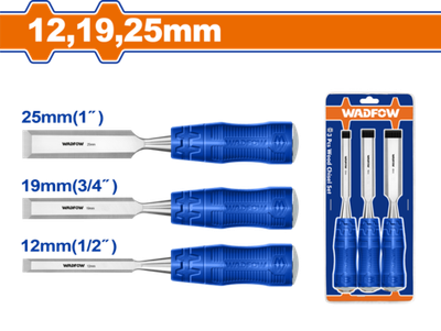 Набор стамесок 105 мм, 3 шт (6/24) WADFOW WWC2203
