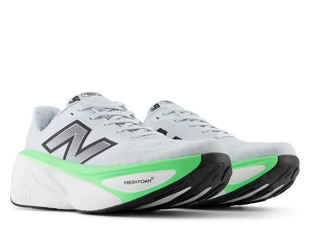 Кроссовки для бега мужские New Balance Fresh Foam X MoreV5 M Бело-Зеленые