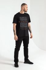 Фуфайка (футболка) мужская Клаб-6У Виотекс ЧЁРНЫЙ