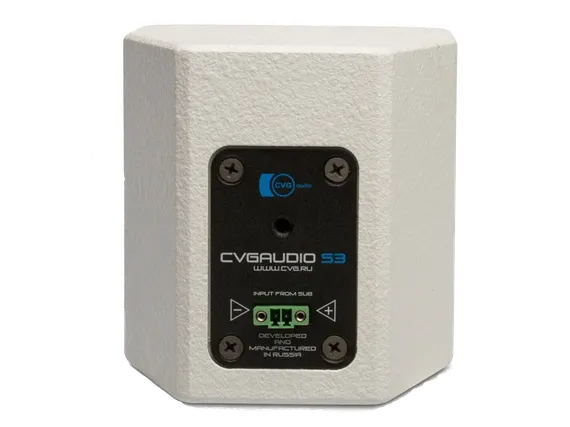 CVGAUDIO SAT-S3W инсталляционная акустическая система, мощность 20W (AES) /40W (max)