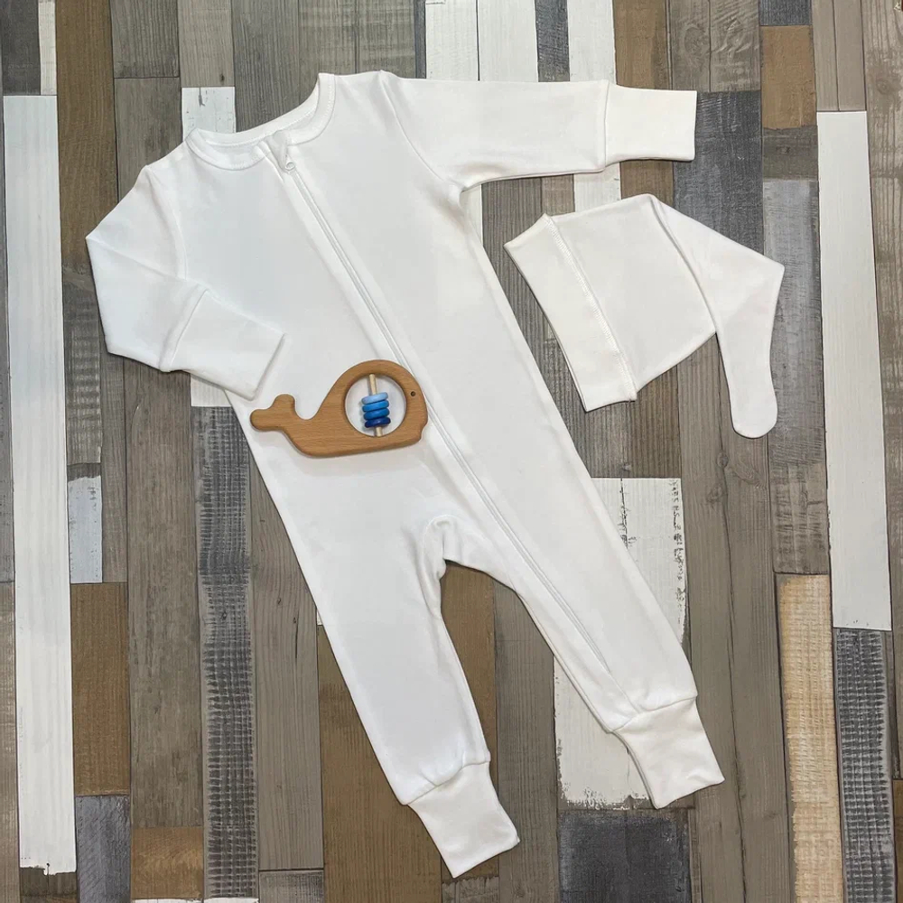 Детский комбинезон Cлип открытая нога Сахар RinaAmari