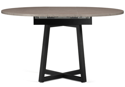 Стол деревянный Woodville Регна черный, бежевый