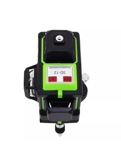 Профессиональный лазерный уровень строительный 360 3D / Нивелир, Зеленый луч
