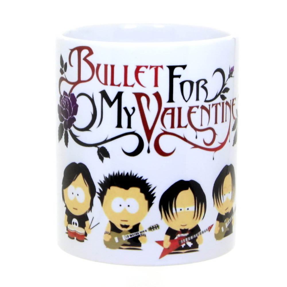 Кружка Bullet For My Valentine группа в виде героев из South Park (055)