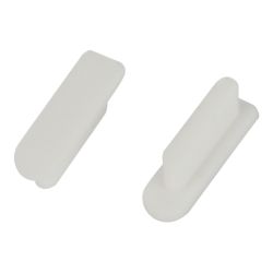 Заглушка ЭРА NO-224-630 универсальная для 4Р шин PIN/FORK 63/100А 5 штук | Шины соединительные и аксессуары