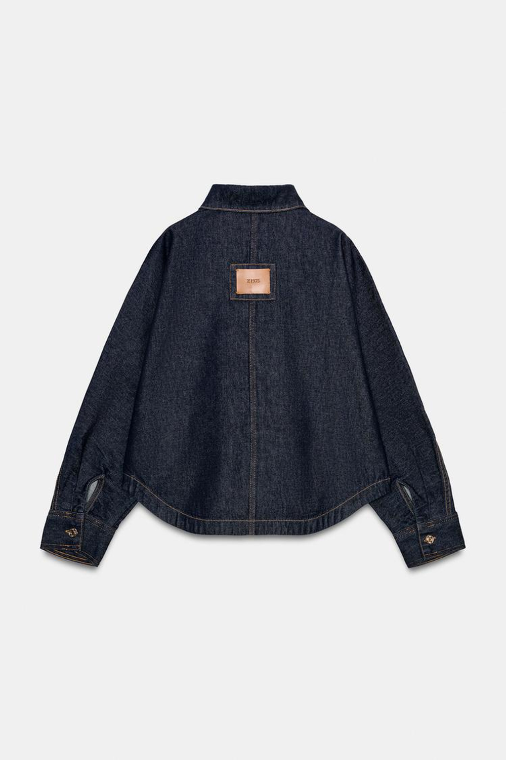 ZARA ДЖИНСОВАЯ КУРТКА Z1975 SET, СИНИЙ