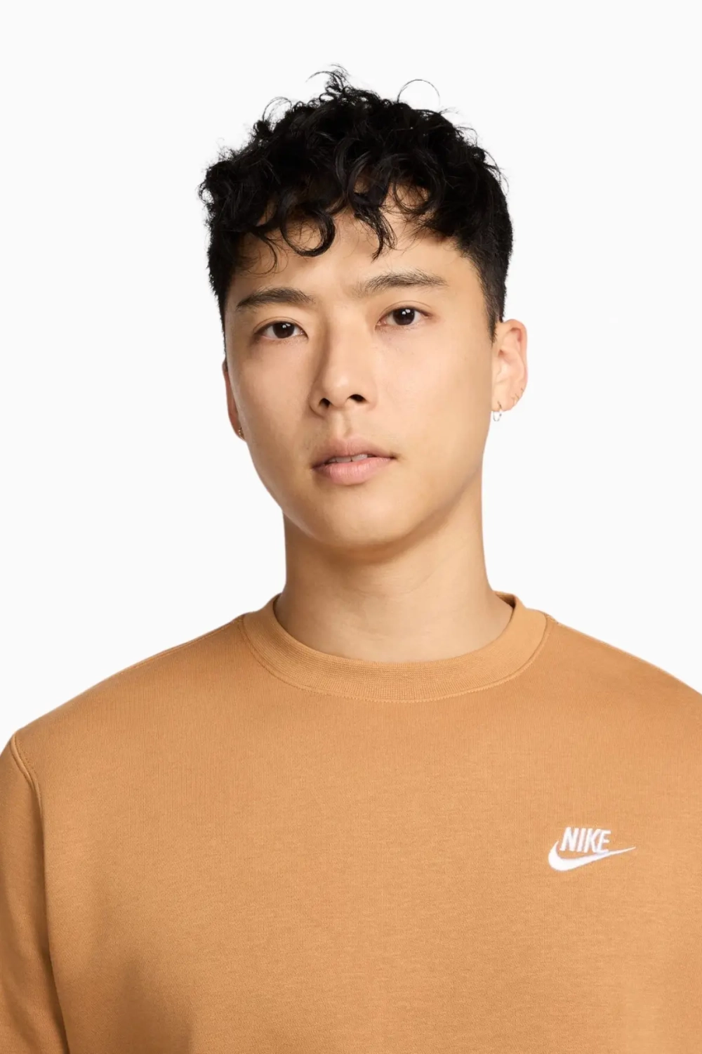 Кофта Nike Sportswear Club Crew - Бежевый