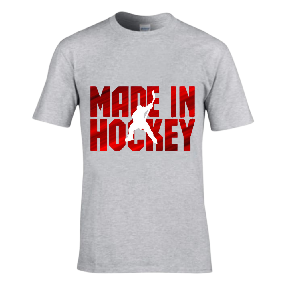 Футболка made in hockey